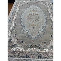 Иранский ковер Shahname 1500 027 Серый-бежевый